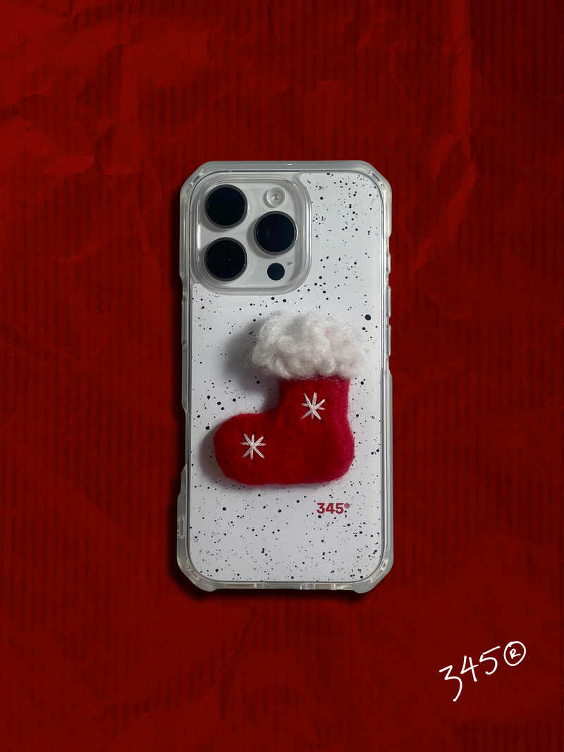 TREEFORFIVE345（ツリーフォーファイブ345）の「Christmas Stocking Jell Hard Case / TREEFORFIVE345（Smartphone Accessories）」