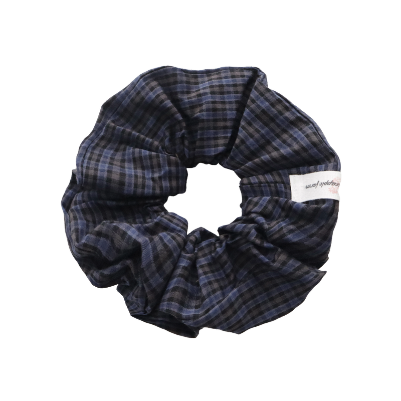 VINTAGE CHECK SCRUNCHIE _MIX