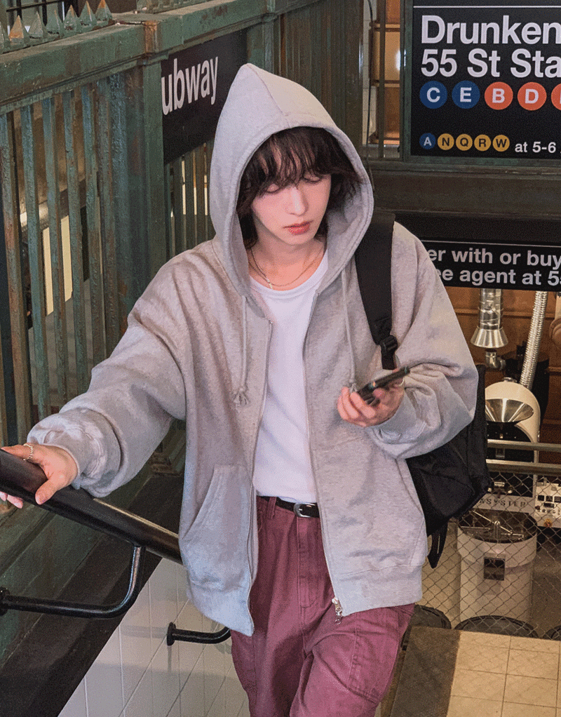 2PLAN（ツープラン）の「Rams Brushed Two-Way Hood Zip Up（Tops）」