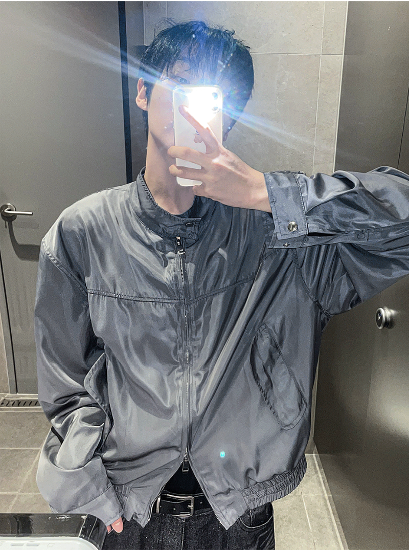 perry biker windbreaker jacket
