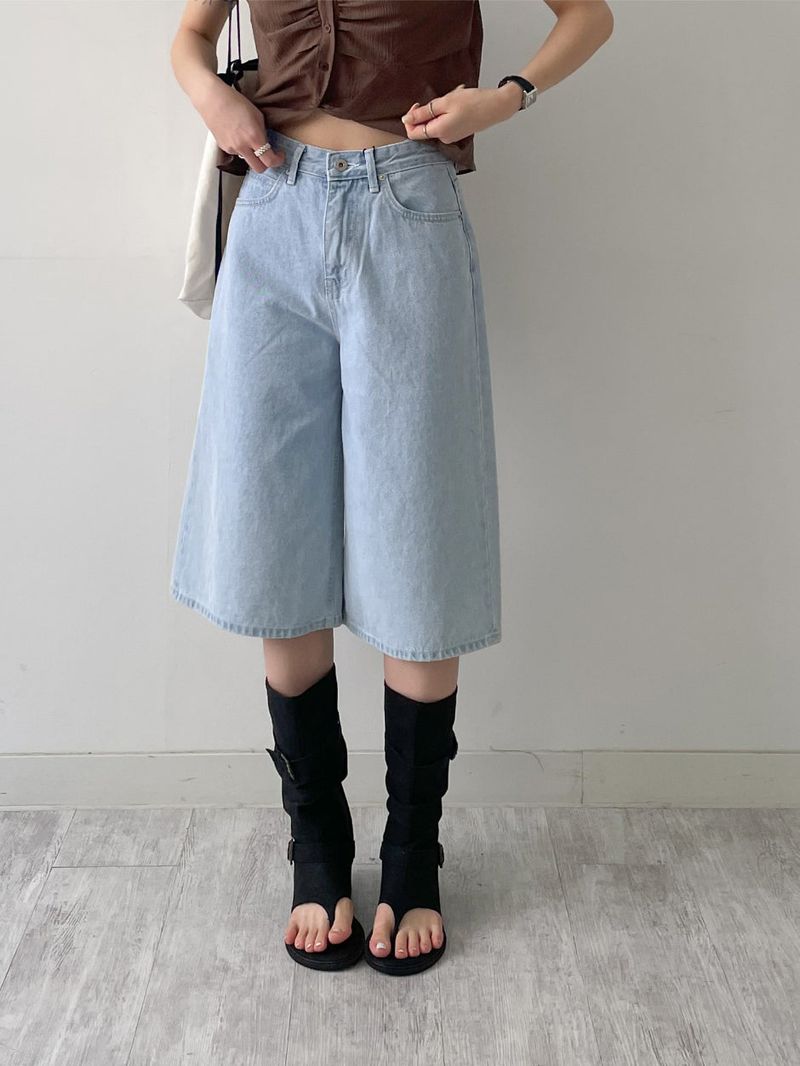 INCHANT ME(インチャントミー)の「775 Bermuda Wide Denim Pants(Pants)」