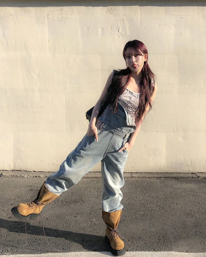ULAN(ユレン)の「Risen Denim Wide Overalls(Pants)」