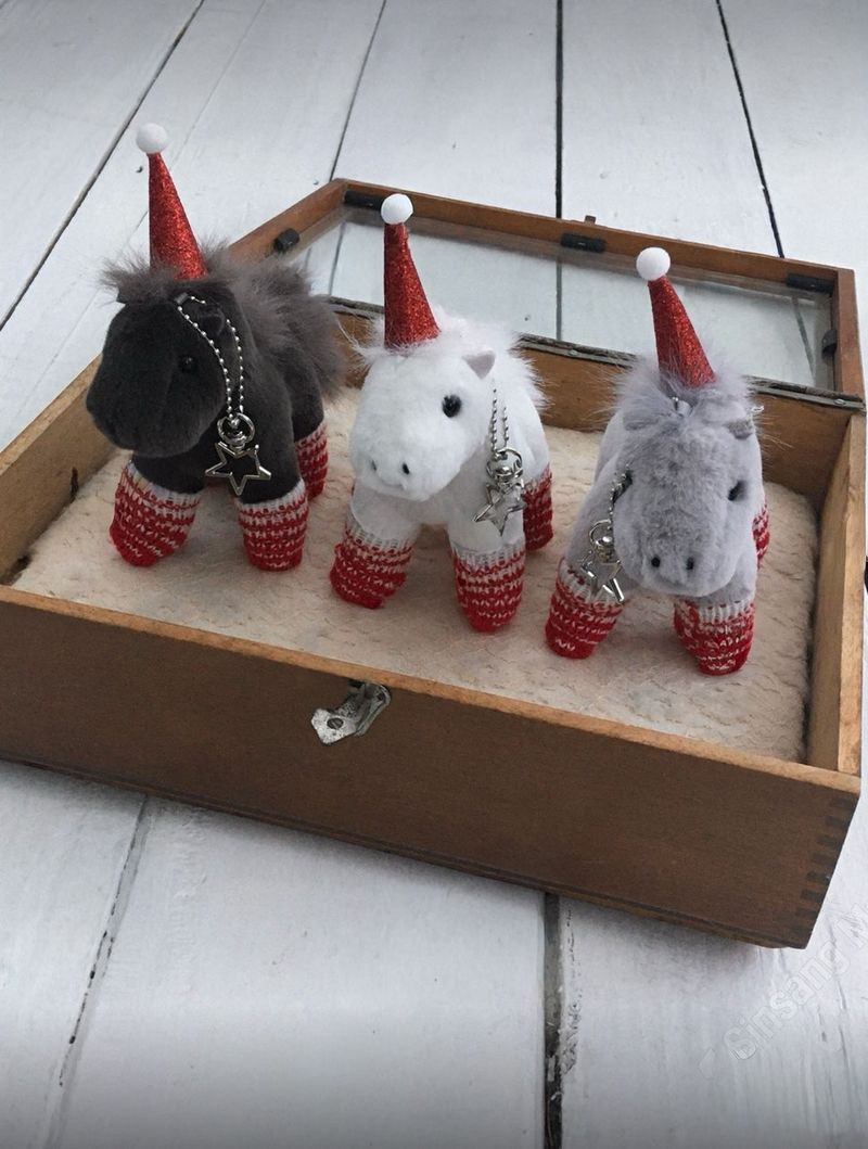 Orb（オーアルビー）の「Christmas pony keyring /3colors（Toys/Key Holders）」