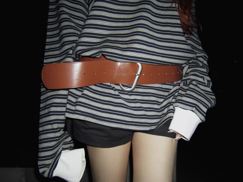 TTSTUDIO(ティーティースタジオ)の「Leather lock belt(Fashion Accessories)」