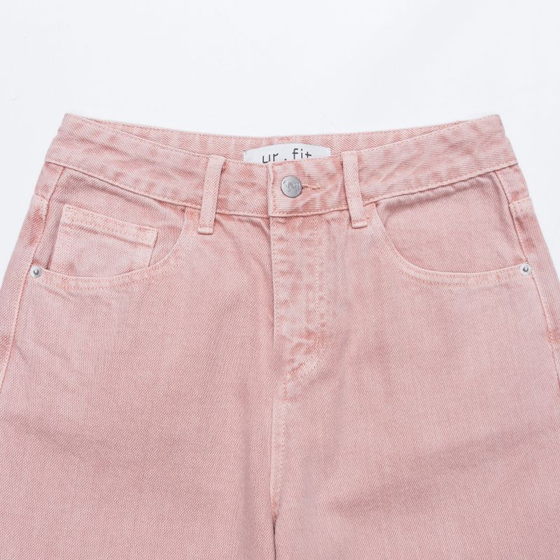 COTTON CANDY DYING SEMI WIDE FIT DENIM PANTS code 21002