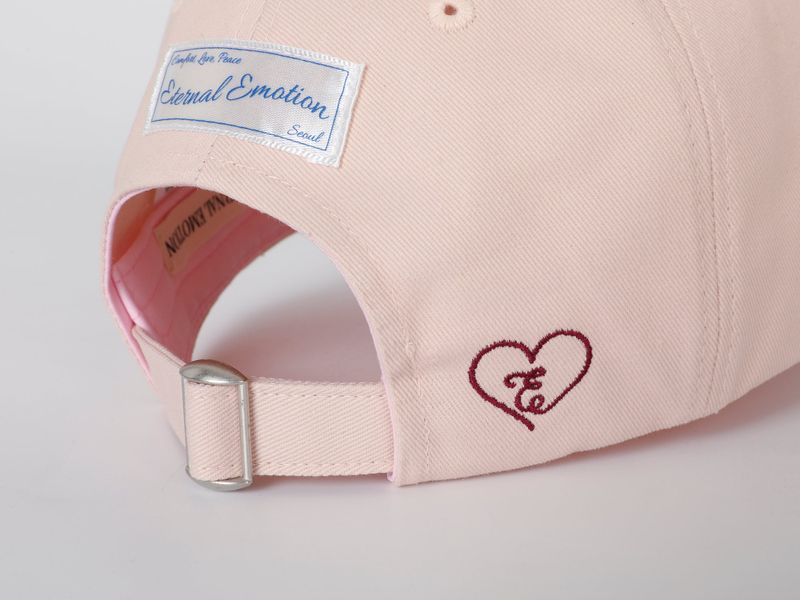CONTRAST WAVE LOGO CAP (PINK)