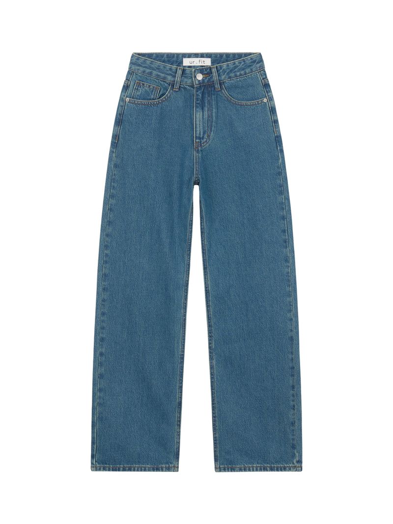 ur.fit（オールフィット）の「ミディアムブルークラシックデニムパンツ code 18308（パンツ）」