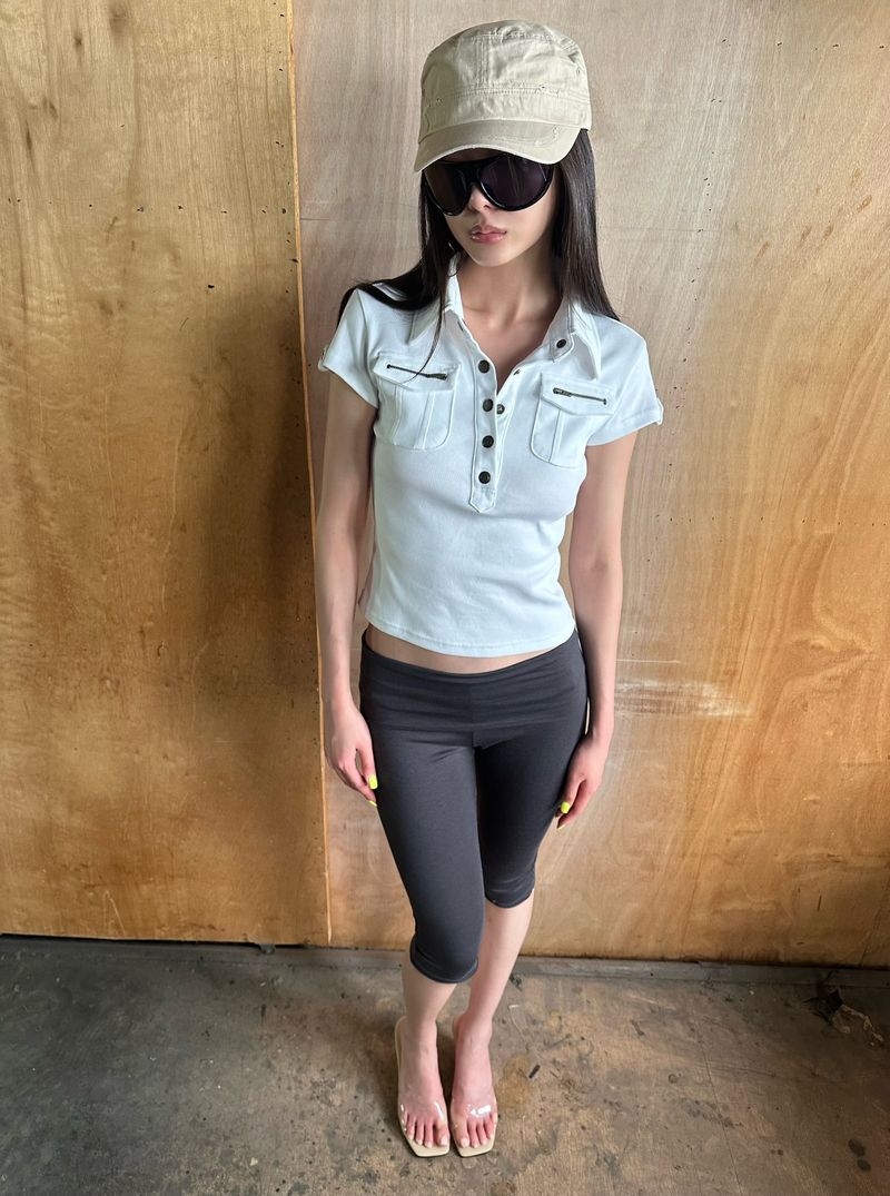 foldover capri leggings