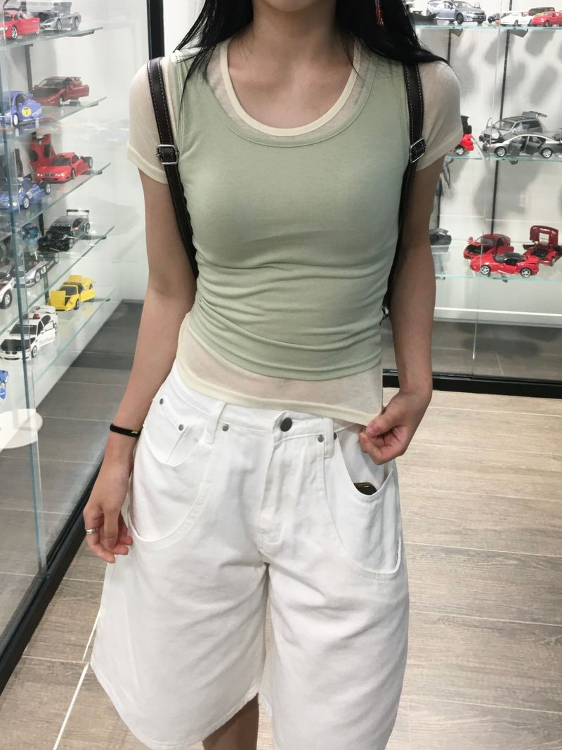 Melting Two-Way String Sleeveless (4c)