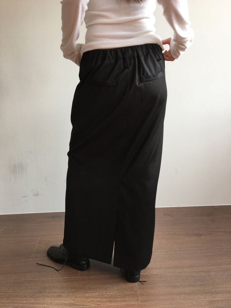 Slit Long Skirt (2 Colors)
