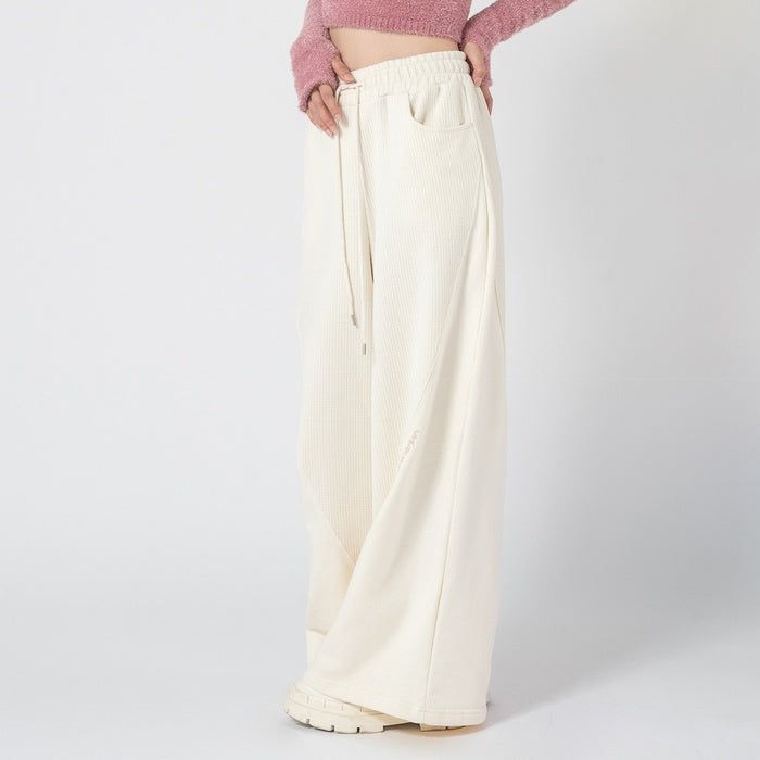 MARTIN VELVET WIDE PANTS_IVORY
