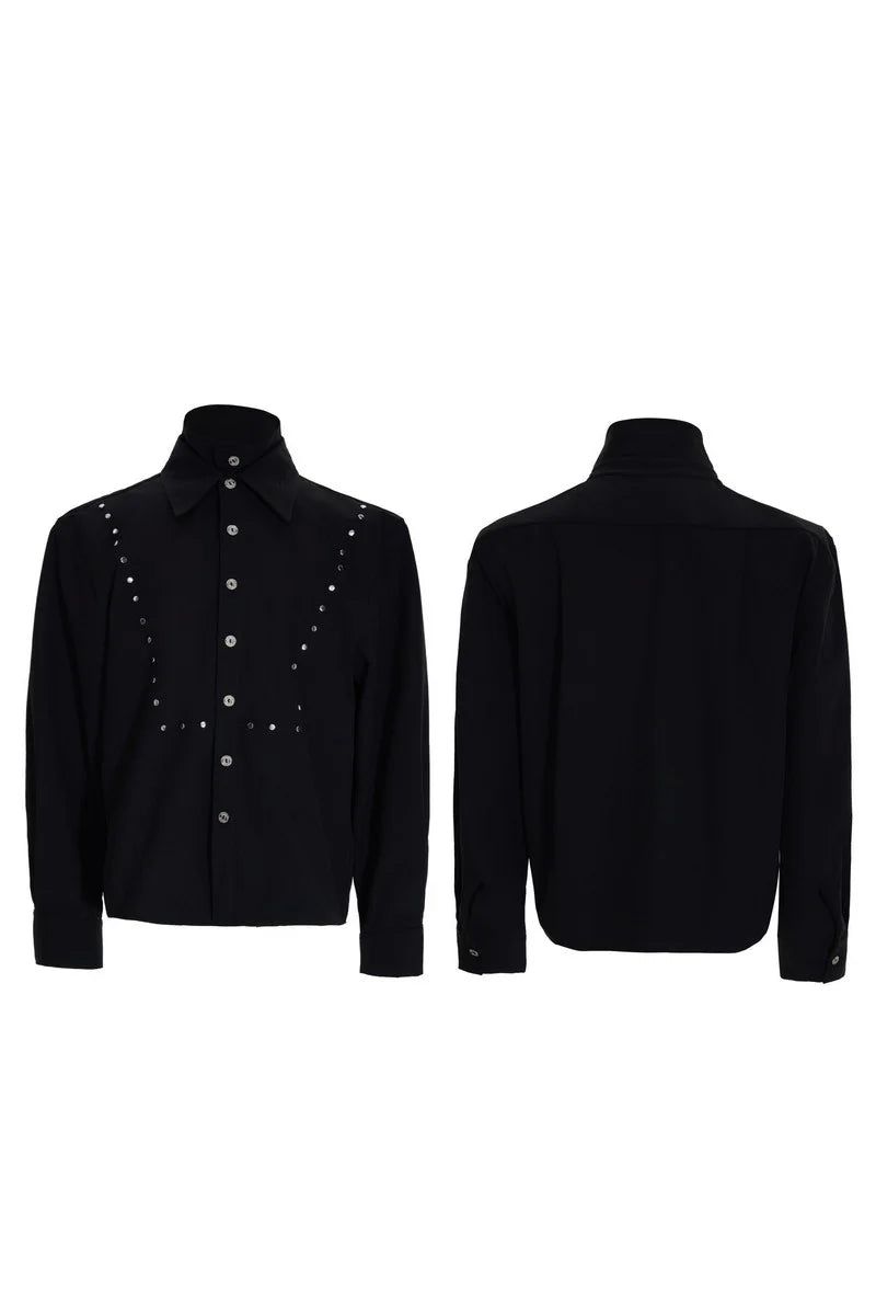 Layered Linen Shirt
