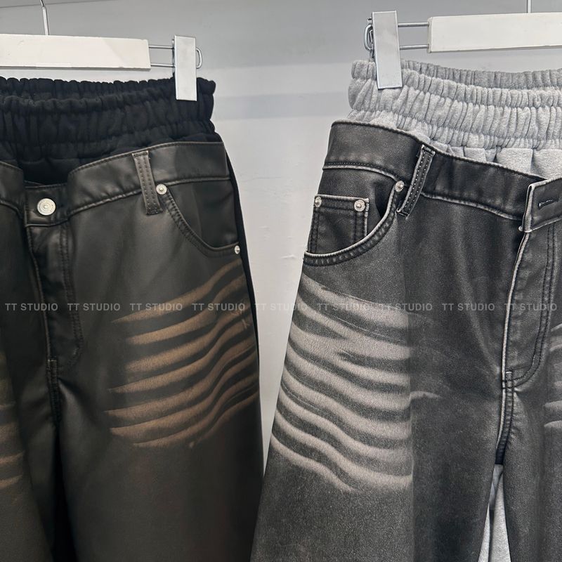 Vegan leather sweat-PT