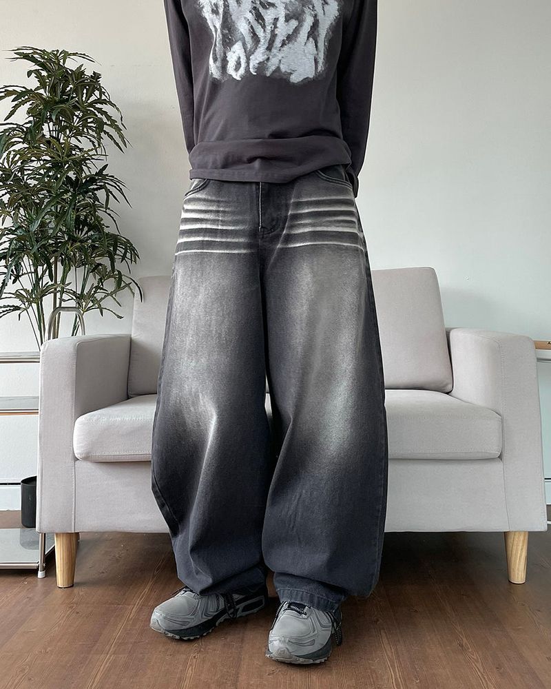IDF（アイディーエフ）の「リーズウォッシングデニムパンツ（パンツ）」