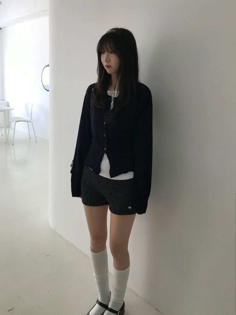 Mohair Backless Cardigan (3 colors)
