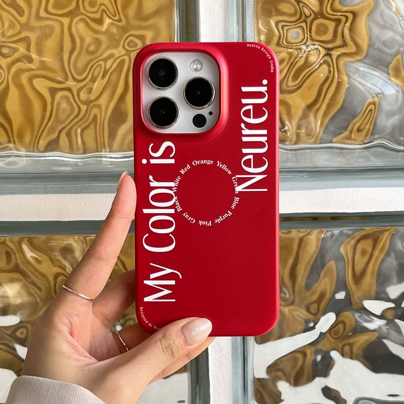 My Color Case (Red Slim Hard)