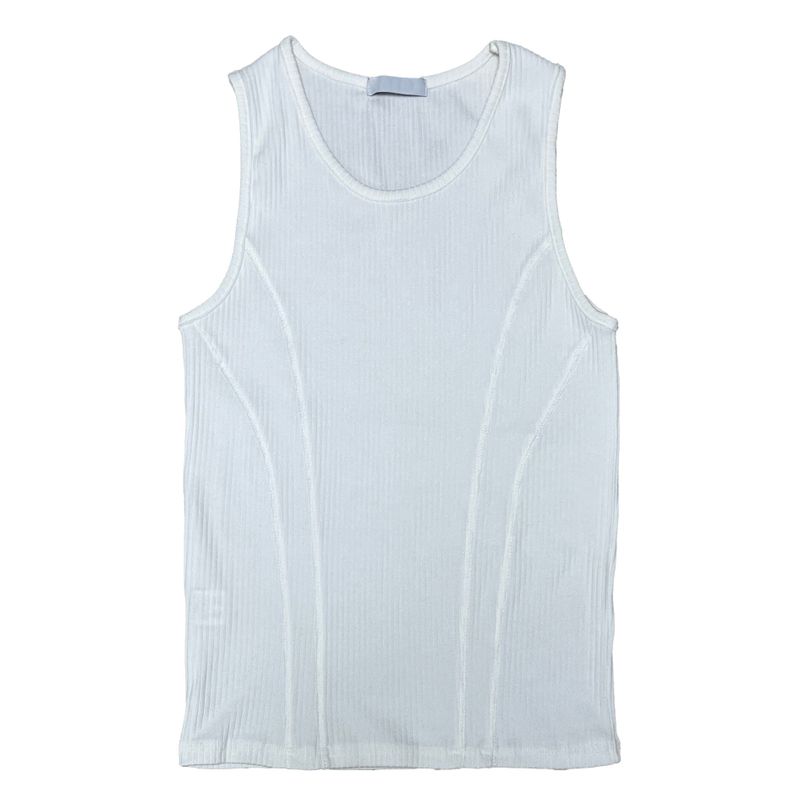Double cut sleeveless(3colors)