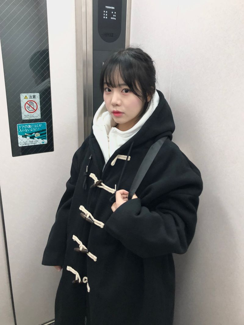 (quilted beam) Cambio hood duffle coat