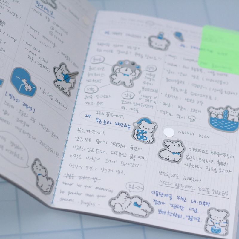 Note cloud puppy Weekly Archive