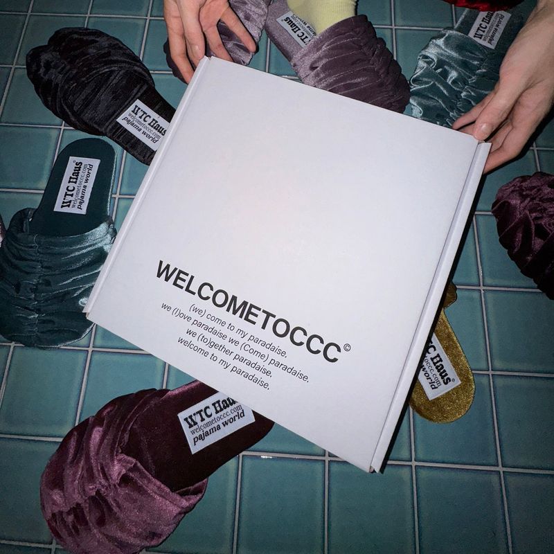 Croa Shoes (Cool Purple) Room Shoes