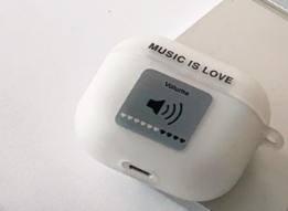 Music is LOVE AirPods case_matt