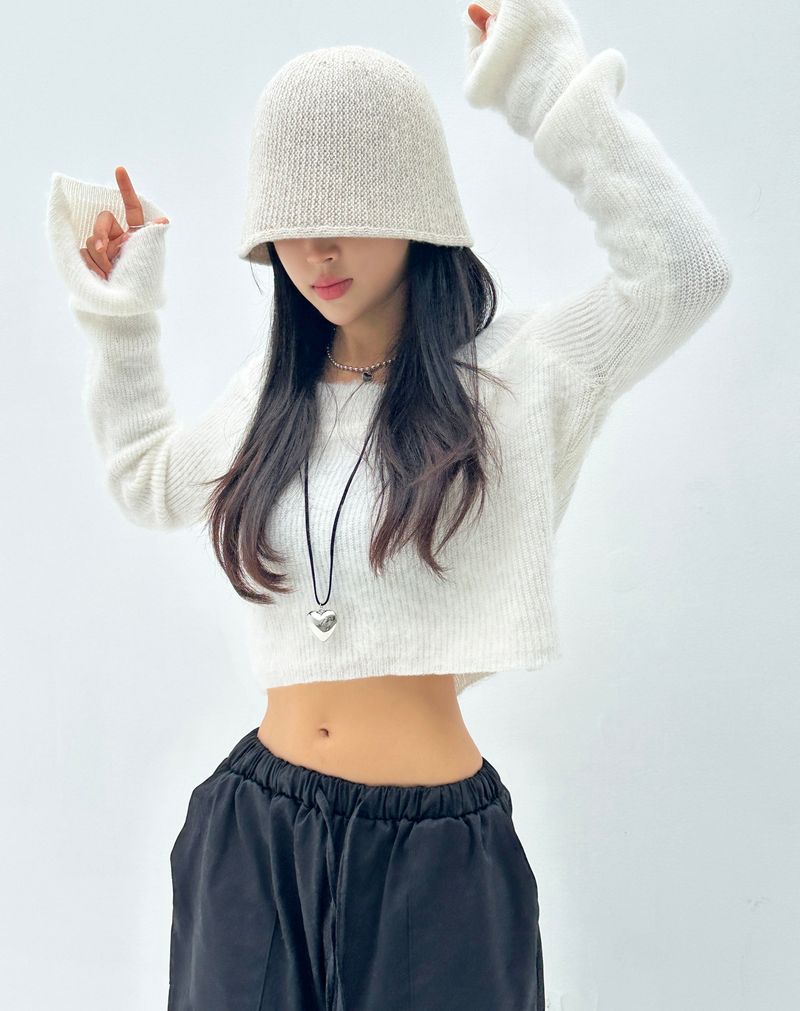 (SMALL-HEAD EFFECT!) EFFORTLESS CHIC KNIT FALL/WINTER BEANIE BUCKET HAT