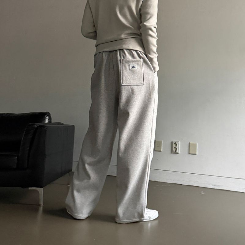 lemenne(ルメンヌ)の「LMN リベットパッチナッピングスウェットパンツ (3 colors)(パンツ)」
