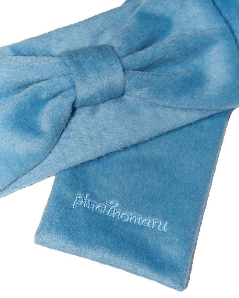 Ribbon Muffler_Fairy blue