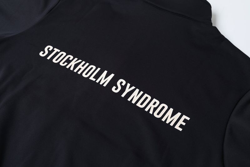 LOGO TRACK JACKET - BLACK