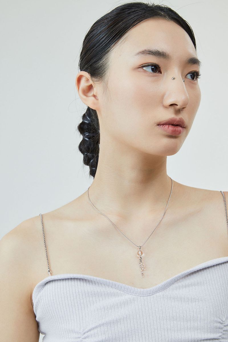 Clear dew necklace