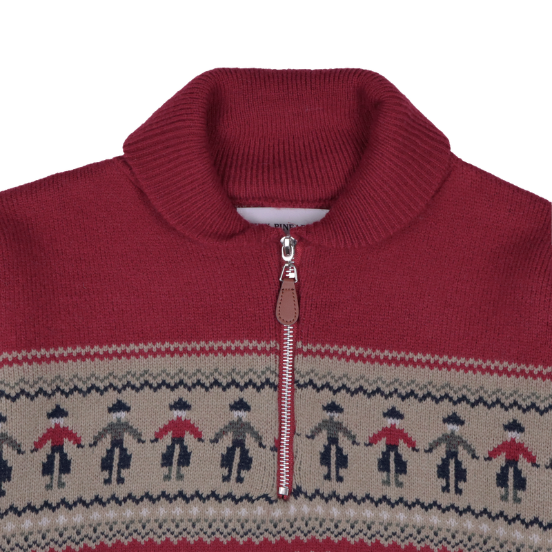 LITTLE BOY HALF ZIP-UP