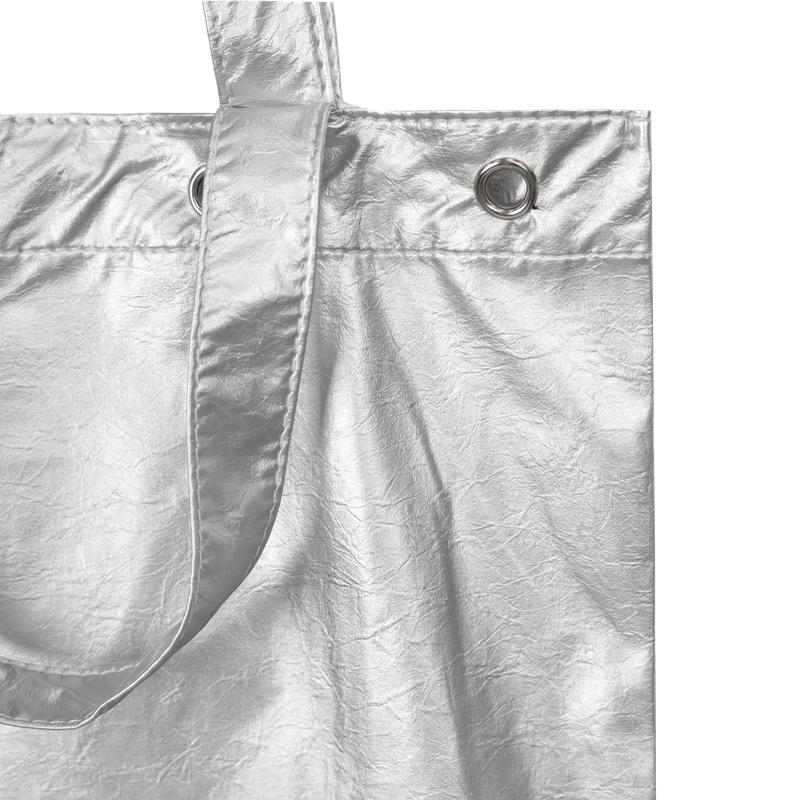 EYELET SHOPPER BAG (2 colors)