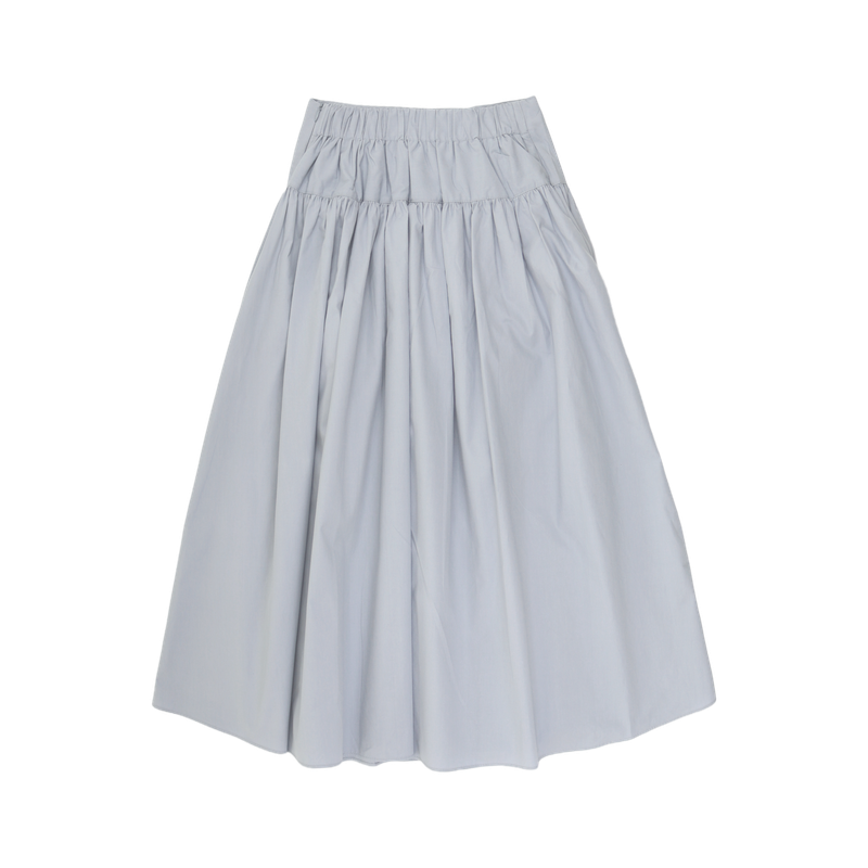 TIDY FLARE LONG SKIRT (2 COLORS)