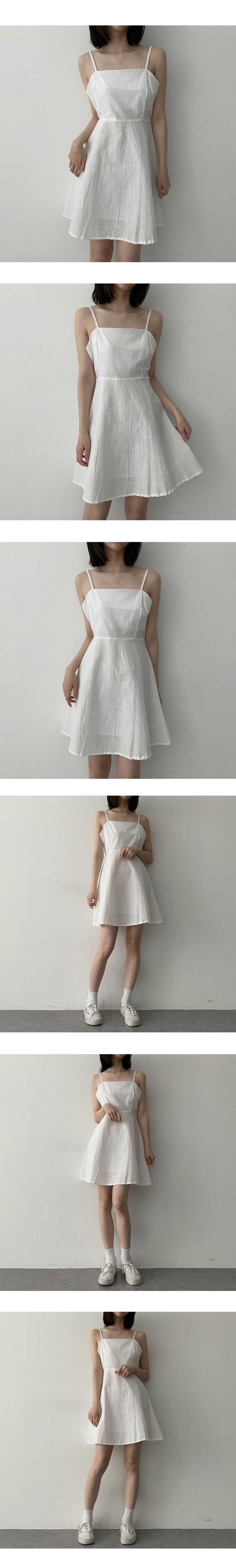 Simple mini bustier dress