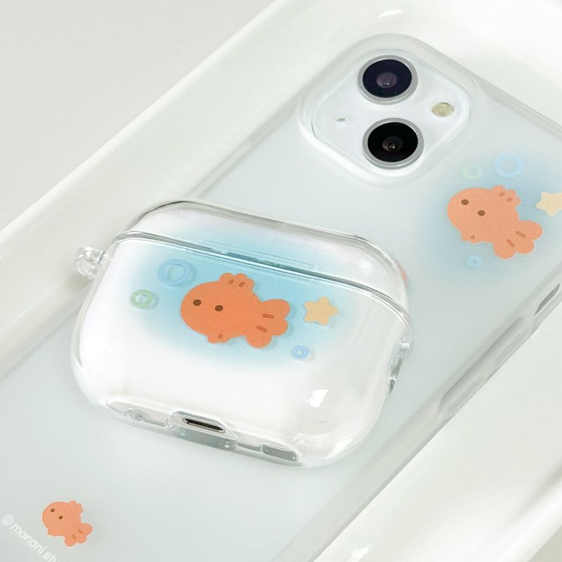 [AirPods] Goldfish hard case (only case)