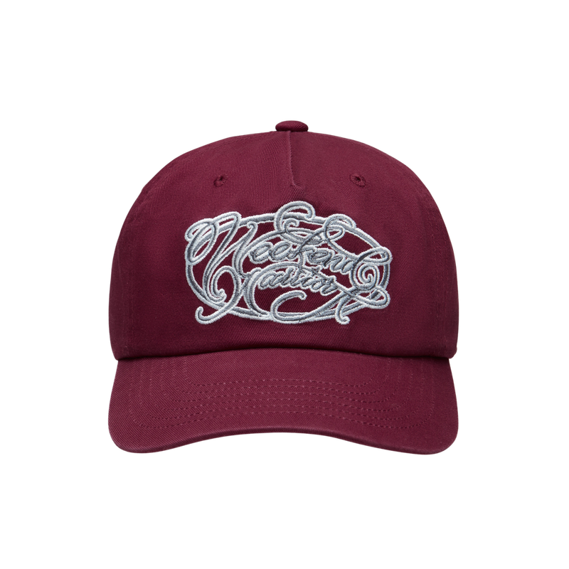Weekend warrior needlework 5 panels ballcap (Burgundy)