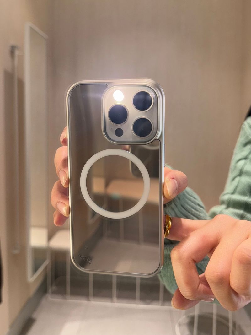 mini 345® Silver Mirror Bumper Case / TREEFORFIVE345 