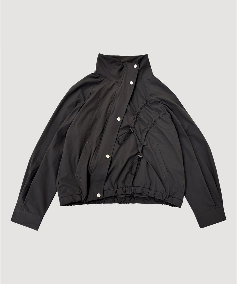 DRAWSTRING TRACK JACKET