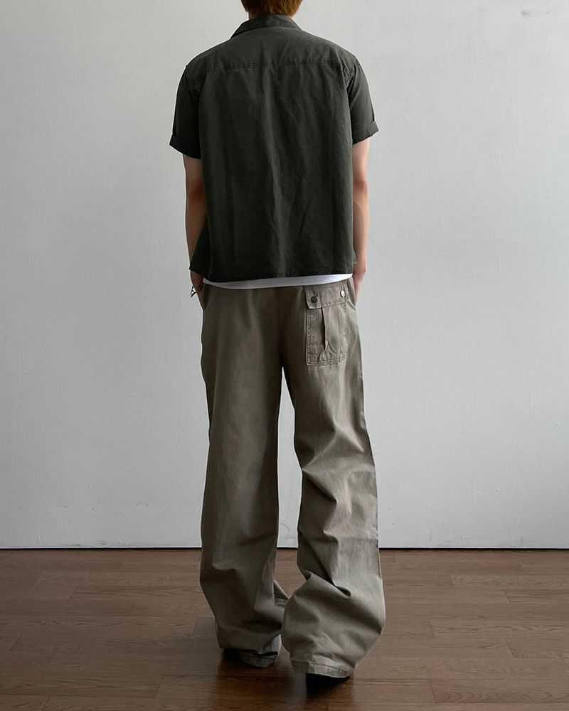 Season Panel Washed Pants