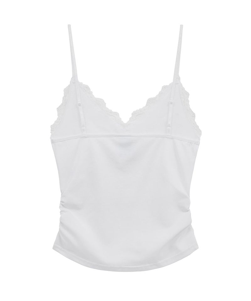lace sh top (white)