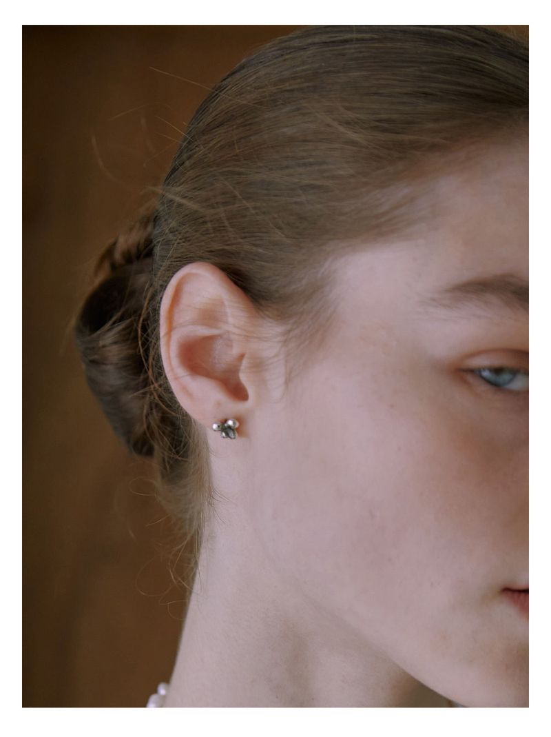 Water Drop Earring (Antique Silver)