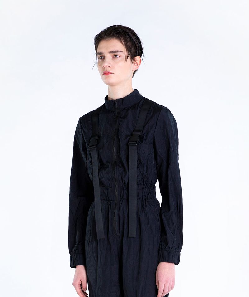 ATAR(アタル)の「techwear strap jumpsuit black(Pants)」