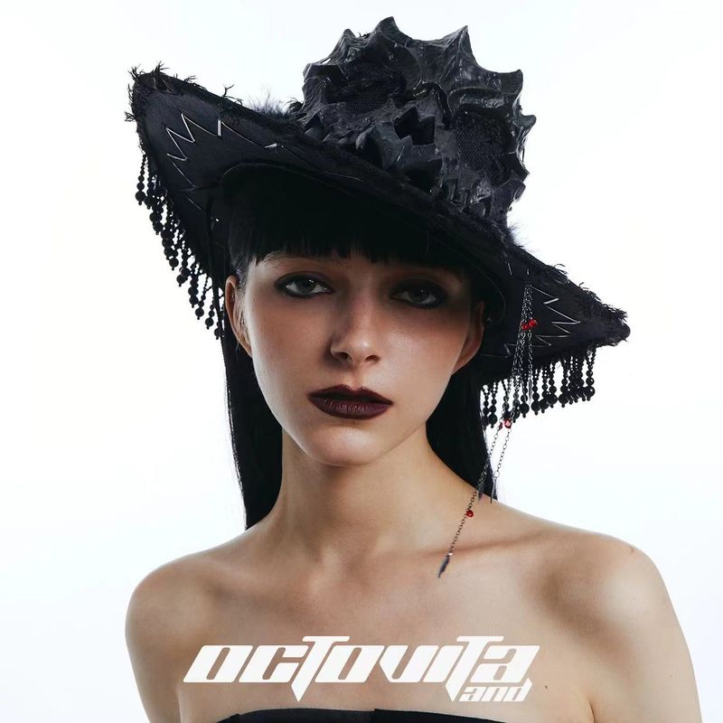 OCTOVITAAND（オクトヴィタアンド）の「3Dスクルカウボーイハット（帽子）」
