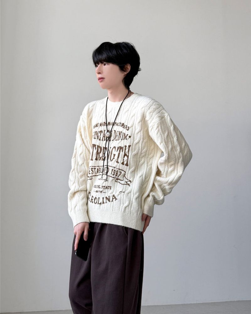 Auden Vintage Cable Knit