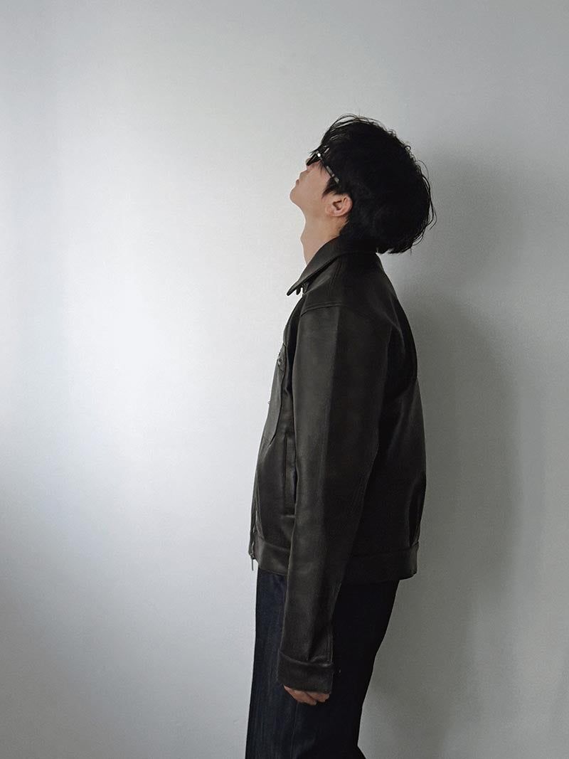 ASCLO Fireman Hook Leather Jacket