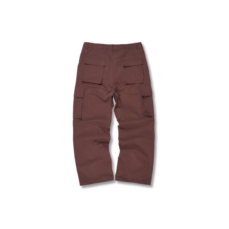 Bluesf Bio-Washing Nylon String Semi-Wide Cargo Pants