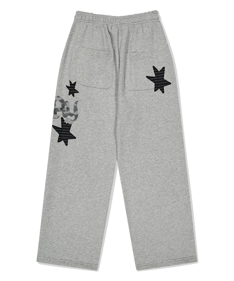 PRAY APPLIQUE SWEAT PANT