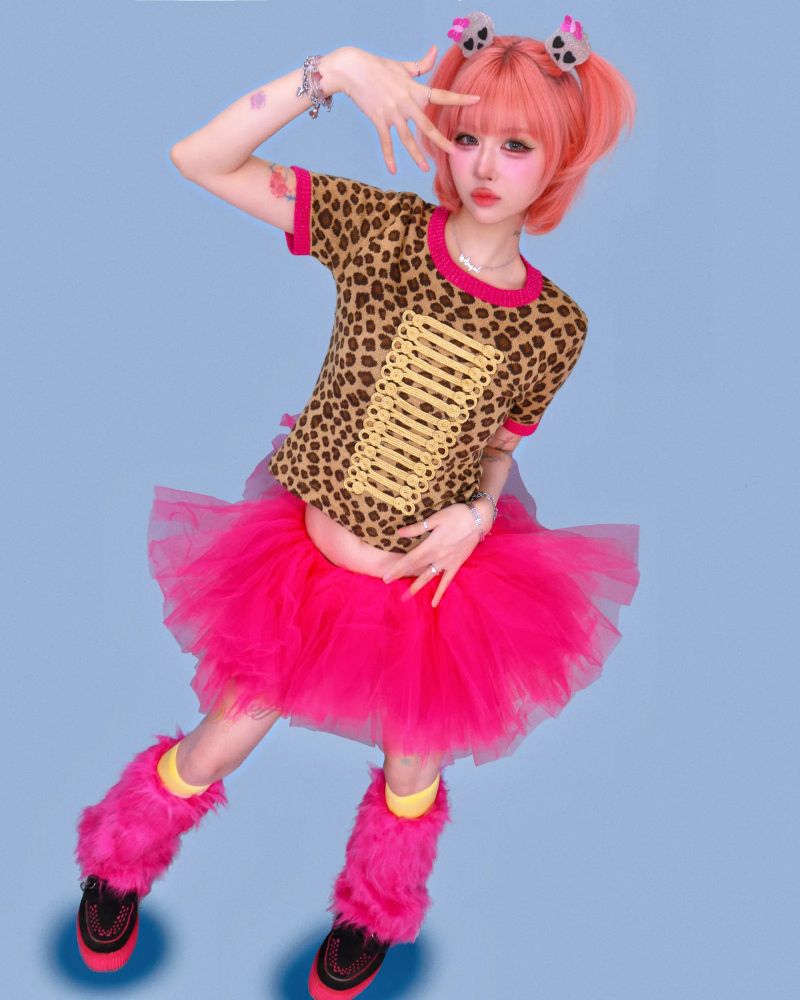 puff tutu mini skirt (4color)