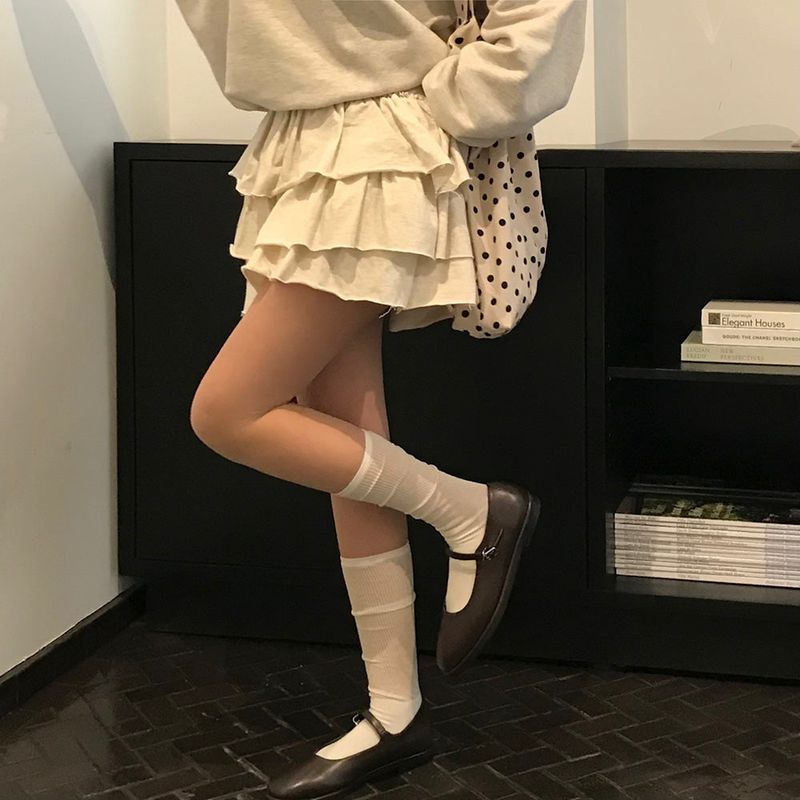 [MADE] Cabbage, Teard Miniskirt Pants