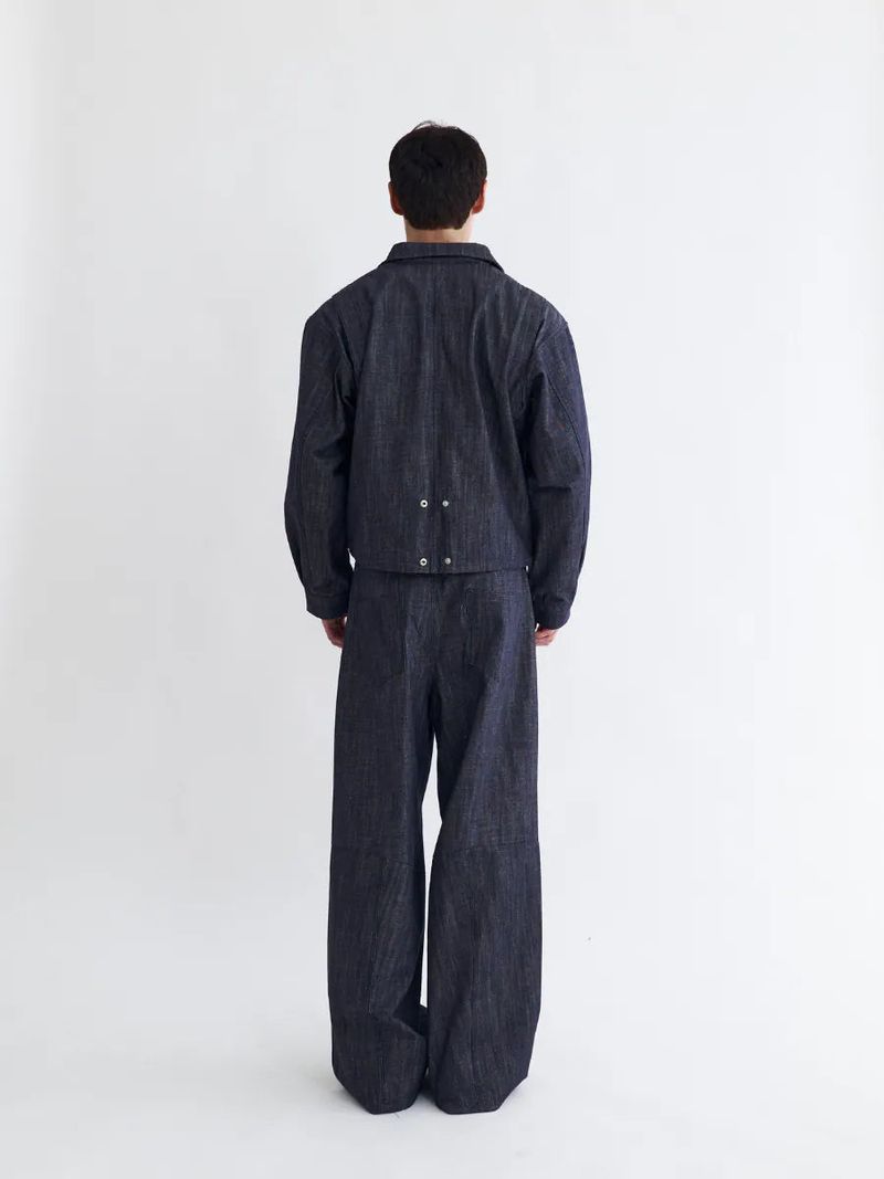 26SS JT3 Stand-Collar Denim Jacket